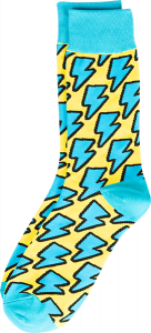 custom crew socks cotton calf height socks