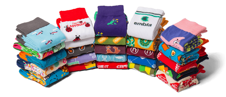 make custom logo socks factory